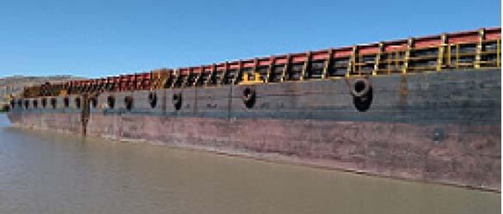 8000DWT Deck Cargo Barges