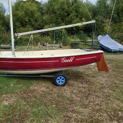 Gull mk 3a, sail number 2595