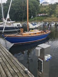 Longkeel Mahogany Yacht
