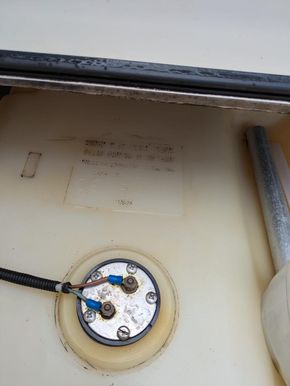 Fuel tank close up 