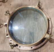 Solid Red Brass Portholes