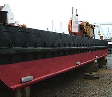1985 BARGE Flattop 18.02 m Only For Charter