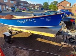 13ft Jimmy Skiff ll, with trailer