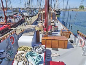 3 mast Charterschip / Evenementenboot 44 nachtgasten, 150 daggasten