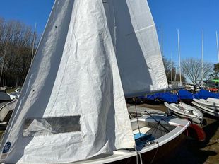 GP14  SAIL NO 13405 GRP THROUGHOUT
