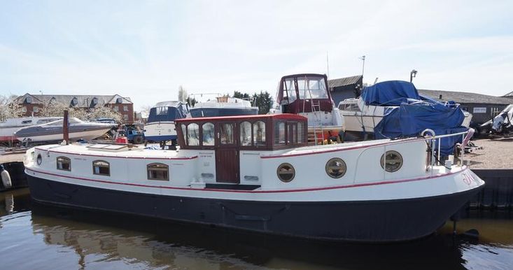 UNDER OFFER -  Wide Beam Replica Dutch Barge