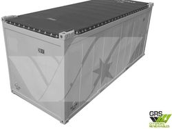20 ft open top container Offshore Container for Sale / #1085097