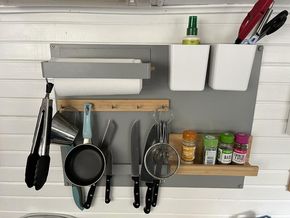 Kitchen magnetic board