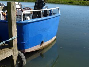 Steel work boat Work Boat  - Stern