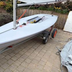 ILCA 7 - immaculate as new full race rig