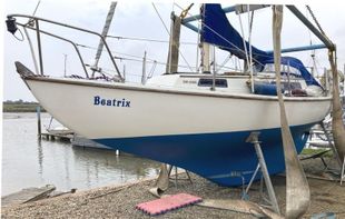 26ft Folk Boat, GRP with inboard 