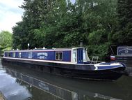 Hunters Quay 53ft 1982 2 berth cruiser stern narrowboat