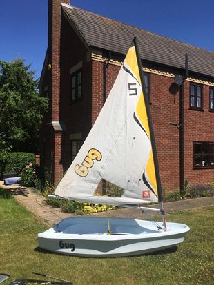 Laser Bug sailing dinghy