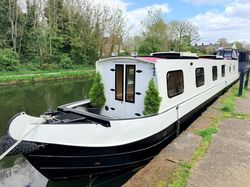 2006 57' Semi Traditional Stern Narrowboat Built by CNM Boat Builders