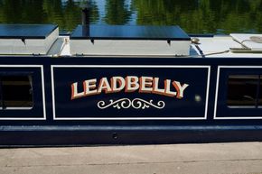 Freshly painted name local artist