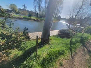 Leisure mooring for rent on River Wissey
