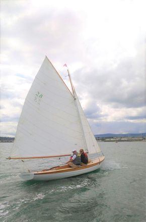 Beating upwind Dunlaoghaire