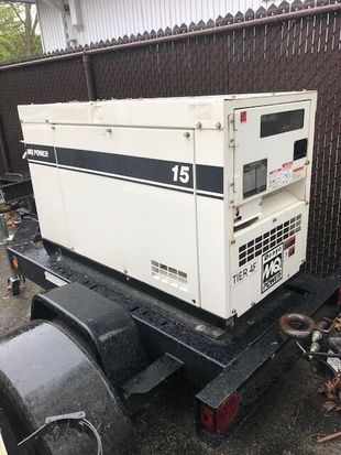 Towable Kuobta Diesel 15KW 120/240V Genset For Sale