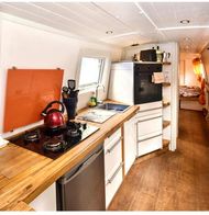 55ft Traditional Stern Narrowboat – Fully Refitted in 2024