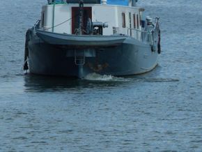 Luxemotor Dutch  Barge Practical cruising home - Stern