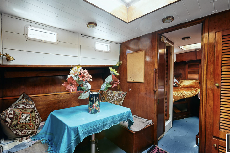 "Wild Raven" houseboat with spectacular freehold London mooring