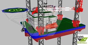 Under construction and expected delivery September 2025 75m / DP 1 / 200ts Crane Jack Up for Sale / #1143574