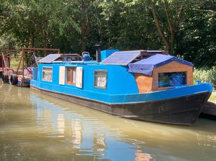38ft Narrowboat with Pontoon Deck