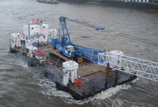 1990 Barge - Jack Up Platform For Charter