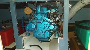 engine front access