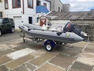 ZODIAC PRO 470 RIB, 40HP YAMAHA, ROAD TRAILER