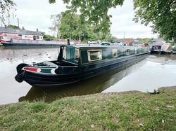 Brenig - 68 foot semi traditional stern narrow boat