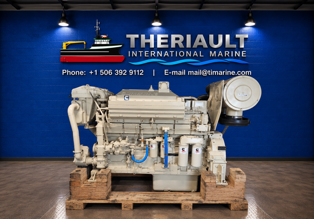 CUMMINS KTA19-M4 MARINE ENGINE &ndash; 700 HP @ 2,100 RPM &ndash; NEW SURPLUS