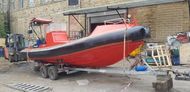 Aluminium rib 6 metre