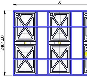 SINGLE MODULE TOP VIEW