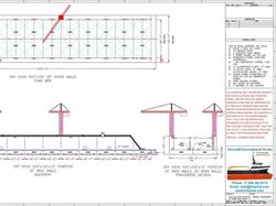 500 FT NEW FLOATING DRYDOCK WITH 8500 TON LIFT CAPACITY