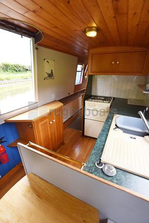 Galley aft