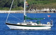 "REIVER" MYLNE designed steel cruising yacht,  £24500