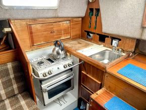 Westerly Konsort Recent upgrades - Galley