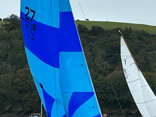 Classic Clinker-Built Wooden Fowey River Dinghy
