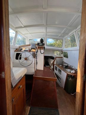 Helm and galley