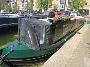 Barley 40ft traditional stern and layout built in 1991 
