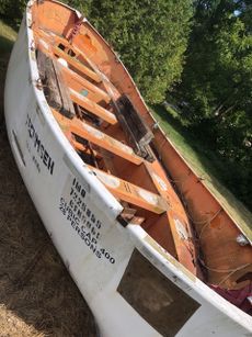 25′ x 8′ Fiberglass Lifeboat 