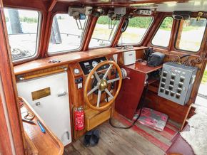 Varend Woonschip ex RWS vlet 14.78