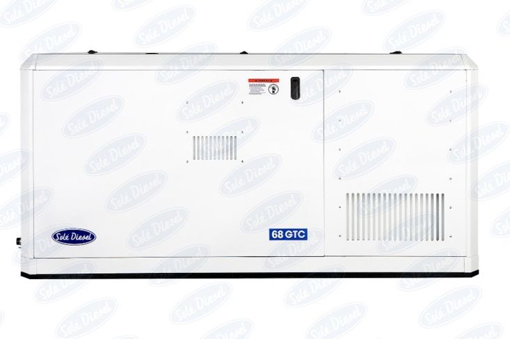 NEW Sole 68GTC 68kVA 400/230V SM81 Marine Diesel Generator
