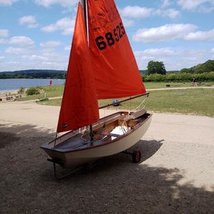 Mirror Dinghy 68535 Bell GRP Hull