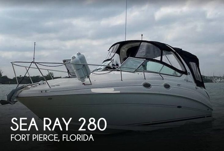 2004 Sea Ray 280 sundancer