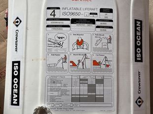Crewsaver ISO Liferaft <24hr cont+cradle