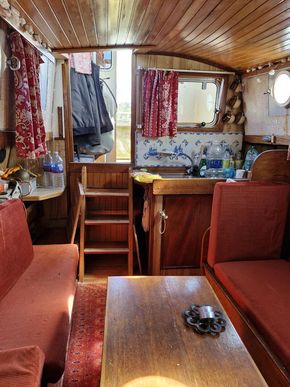 Interior looking aft