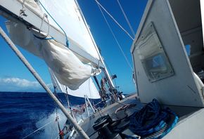 close hauled in the tradewinds