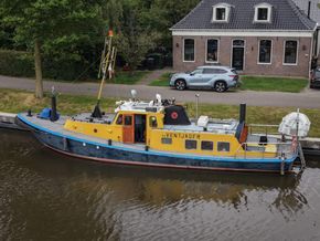 Varend Woonschip ex RWS vlet 14.78
